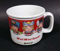 Set of 2 1997 Campbell's Soup M'm! M'm! Children Design Good Ceramic Soup Mug - Treasure Valley Antiques & Collectibles