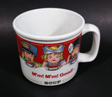 Set of 2 1997 Campbell's Soup M'm! M'm! Children Design Good Ceramic Soup Mug - Treasure Valley Antiques & Collectibles