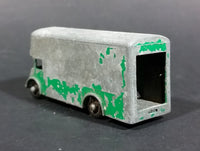 1960s Lesney Green Pickford Removal Van No. 46 - Missing Back Door - Paint Heavily Worn - Treasure Valley Antiques & Collectibles