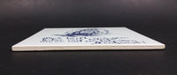 Vintage Mosa Holland "God heeft ons geen kalme reis beloofd maar wel een behouden Aankomst" Tile - Treasure Valley Antiques & Collectibles