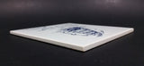 Vintage Mosa Holland "God heeft ons geen kalme reis beloofd maar wel een behouden Aankomst" Tile - Treasure Valley Antiques & Collectibles