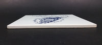 Vintage Mosa Holland "God heeft ons geen kalme reis beloofd maar wel een behouden Aankomst" Tile - Treasure Valley Antiques & Collectibles