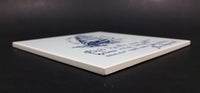 Vintage Mosa Holland "God heeft ons geen kalme reis beloofd maar wel een behouden Aankomst" Tile - Treasure Valley Antiques & Collectibles