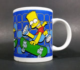 2006 Fox The Simpsons Skateboarding Bart Collectible Coffee Mug By Matt Groening - Treasure Valley Antiques & Collectibles