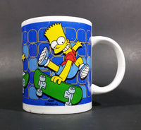 2006 Fox The Simpsons Skateboarding Bart Collectible Coffee Mug By Matt Groening - Treasure Valley Antiques & Collectibles