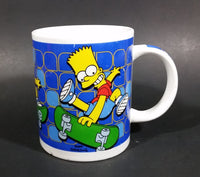 2006 Fox The Simpsons Skateboarding Bart Collectible Coffee Mug By Matt Groening - Treasure Valley Antiques & Collectibles