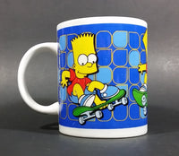 2006 Fox The Simpsons Skateboarding Bart Collectible Coffee Mug By Matt Groening - Treasure Valley Antiques & Collectibles