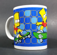 2006 Fox The Simpsons Skateboarding Bart Collectible Coffee Mug By Matt Groening - Treasure Valley Antiques & Collectibles