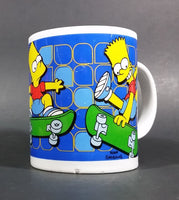 2006 Fox The Simpsons Skateboarding Bart Collectible Coffee Mug By Matt Groening - Treasure Valley Antiques & Collectibles