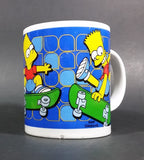 2006 Fox The Simpsons Skateboarding Bart Collectible Coffee Mug By Matt Groening - Treasure Valley Antiques & Collectibles