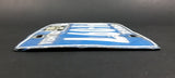 1983 Beautiful British Columbia Blue with White Letters Vehicle License Plate - Treasure Valley Antiques & Collectibles