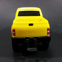 ERTL John Deere Yellow Pickup Truck with Black Flatbed Trailer Diecast Toy 1/25 Scale - Treasure Valley Antiques & Collectibles