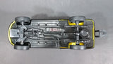 ERTL John Deere Yellow Pickup Truck with Black Flatbed Trailer Diecast Toy 1/25 Scale - Treasure Valley Antiques & Collectibles