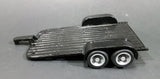 ERTL John Deere Yellow Pickup Truck with Black Flatbed Trailer Diecast Toy 1/25 Scale - Treasure Valley Antiques & Collectibles