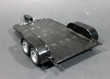 ERTL John Deere Yellow Pickup Truck with Black Flatbed Trailer Diecast Toy 1/25 Scale - Treasure Valley Antiques & Collectibles