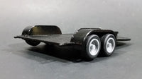 ERTL John Deere Yellow Pickup Truck with Black Flatbed Trailer Diecast Toy 1/25 Scale - Treasure Valley Antiques & Collectibles