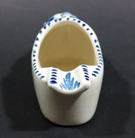 Delft Blue Style Dutch Windmill Decor Ceramic Clog Shoe Ash Tray - Treasure Valley Antiques & Collectibles