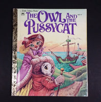 The Owl And The Pussycat - Little Golden Books - 300-41 - Collectible Children's Book - "B Edition" - Treasure Valley Antiques & Collectibles