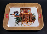 Vintage 1958 Serve Coca-Cola Coke Soda Pop Picnic Basket Food Cart Wagon Beverage Serving Tray