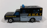 Rare 1977 Matchbox MB County Sheriff Unit MB-8 Police Swat Die-Cast Toy Car "Ambulance body"