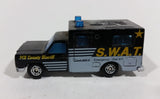 Rare 1977 Matchbox MB County Sheriff Unit MB-8 Police Swat Die-Cast Toy Car "Ambulance body"