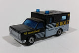 Rare 1977 Matchbox MB County Sheriff Unit MB-8 Police Swat Die-Cast Toy Car "Ambulance body"