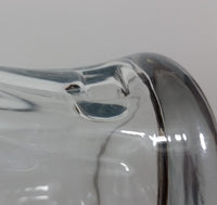 2003-2004 Rare Pepsi Red & Blue Painted Raised Relief Swirl 6" Glass Cup Made by Rastal of Germany - Treasure Valley Antiques & Collectibles