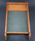 Antique Wooden & Glass Washboard - Treasure Valley Antiques & Collectibles