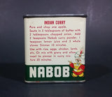 1950s Nabob Foods Vancouver Pure Curry Powder Spice Tin - Still has product inside