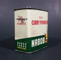 1950s Nabob Foods Vancouver Pure Curry Powder Spice Tin - Still has product inside - Treasure Valley Antiques & Collectibles