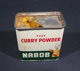 1950s Nabob Foods Vancouver Pure Curry Powder Spice Tin - Still has product inside - Treasure Valley Antiques & Collectibles