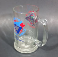 1992 Toronto Blue Jays Canada's First World Series Champions Clear Glass 5 1/2" Mug - Treasure Valley Antiques & Collectibles