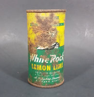 1960s White Rock Beverages Lemon Lime 10 fl oz Puncture Flat Top Soda Can - Mira Can - Treasure Valley Antiques & Collectibles