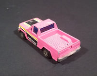 Rare 1988 Super Wheels Pink Pickup Truck Die Cast Toy Car Vehicle