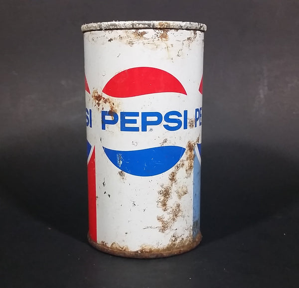 Vintage Early 1970s Pepsi-Cola Soda Pop Pull Tab Top 12oz Beverage Can - Seattle, Washington - Treasure Valley Antiques & Collectibles