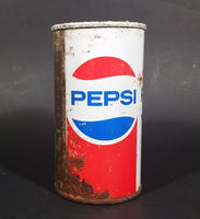 Vintage Early 1970s Pepsi-Cola Soda Pop Pull Tab Top 12oz Beverage Can - Seattle, Washington - Treasure Valley Antiques & Collectibles