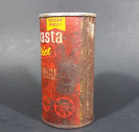 Vintage Rare Shasta Diet Valencia Orange Soda Pop Pull Tab Top 10oz Can Canada - Treasure Valley Antiques & Collectibles