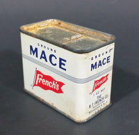 Vintage French's Ground Mace 1 oz Spice Tin - has product - Treasure Valley Antiques & Collectibles