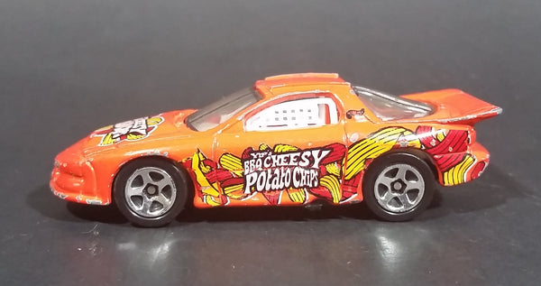 2000 Hot Wheels Snack Time Series No. 2 Big Cheesy Potato Chips Orange Pontiac Firebird Diecast Toy Car - Treasure Valley Antiques & Collectibles