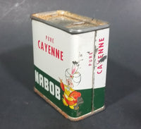 1950s Nabob Foods Vancouver Pure Cayenne Pepper Powder Spice Tin - Still has product inside - Treasure Valley Antiques & Collectibles