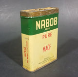 Vintage Nabob Foods Vancouver Pure Mace Powder Spice Tin - Still has product inside - Treasure Valley Antiques & Collectibles