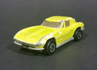 1979 Hot Wheels Yellow Lime Chevrolet Corvette Stingray Diecast Toy Car - Treasure Valley Antiques & Collectibles