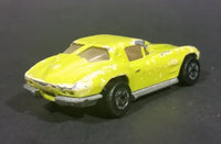1979 Hot Wheels Yellow Lime Chevrolet Corvette Stingray Diecast Toy Car - Treasure Valley Antiques & Collectibles