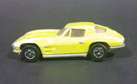 1979 Hot Wheels Yellow Lime Chevrolet Corvette Stingray Diecast Toy Car - Treasure Valley Antiques & Collectibles