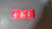 1980s Yatming Red 1957 Chevrolet Corvette w/ Opening Doors Diecast Toy Car No. 1079 - Treasure Valley Antiques & Collectibles