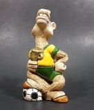 Cute Donkey Mule Soccer Football Player #10 Holding a Trophy 4" Figurine - Treasure Valley Antiques & Collectibles