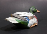 Small Mallard Duck Light Weight Wooden Decorative Decoy - Treasure Valley Antiques & Collectibles