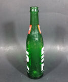 Vintage 1970s 7-UP Soda Beverage 10 Fluid Ounces Green Glass Bottle - Treasure Valley Antiques & Collectibles