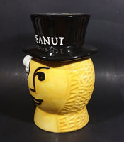 Collectible Mr. Peanut Cocktail Salted Peanuts Ceramic Cookie Jar - Treasure Valley Antiques & Collectibles