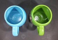 Vintage Ride The Ducks Land & Lake Tour Branson Missouri Blue & Green Ceramic Mugs - Treasure Valley Antiques & Collectibles